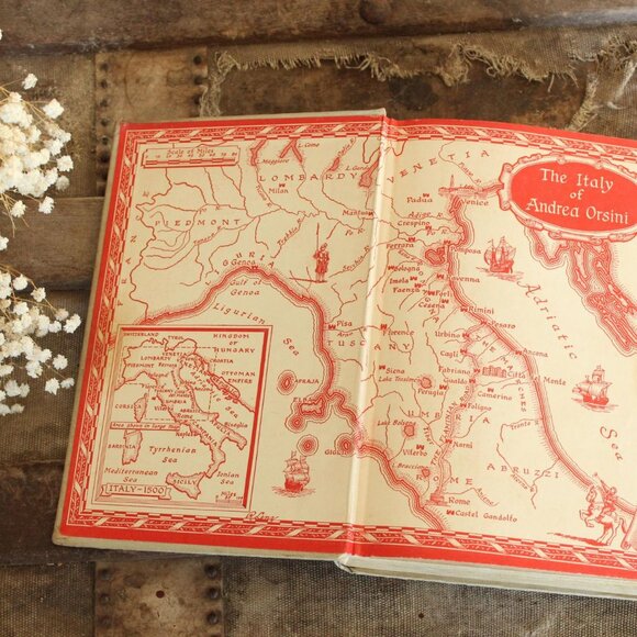 Vintage 1940s Book ,"Prince of Foxes" by Samuel Shellabarger, First Edition - Picture 5 of 10